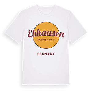 Ebhausen cirkel t-shirt – ekologisk bomull t-shirt från Pinshirt