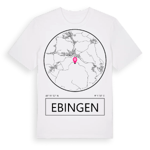 Ebingen t-shirt – ekologisk bomull t-shirt från Pinshirt
