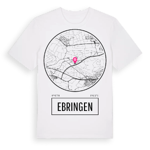 Ebringen t-shirt – ekologisk bomull t-shirt från Pinshirt