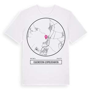 Eggenstein-Leopoldshafen t-shirt – ekologisk bomull t-shirt från Pinshirt