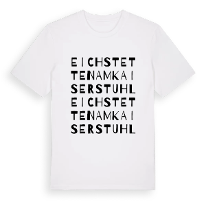 Eichstetten am Kaiserstuhl ordlek t-shirt – ekologisk bomull t-shirt från Pinshirt
