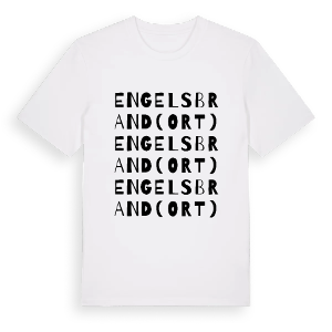 Engelsbrand (Ort) ordlek t-shirt – ekologisk bomull t-shirt från Pinshirt