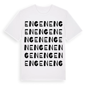Engen ordlek t-shirt – ekologisk bomull t-shirt från Pinshirt