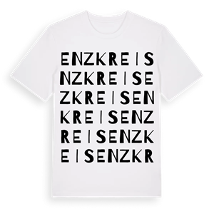 Enzkreis ordlek t-shirt – ekologisk bomull t-shirt från Pinshirt