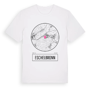 Eschelbronn t-shirt – ekologisk bomull t-shirt från Pinshirt