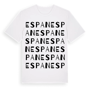 Espan ordlek t-shirt – ekologisk bomull t-shirt från Pinshirt