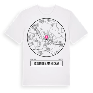Esslingen am Neckar t-shirt – ekologisk bomull t-shirt från Pinshirt