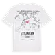 Ettlingen karta t-shirt