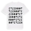Etzenrot ordlek t-shirt