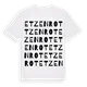 Etzenrot ordlek t-shirt