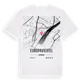Europaviertel karta t-shirt
