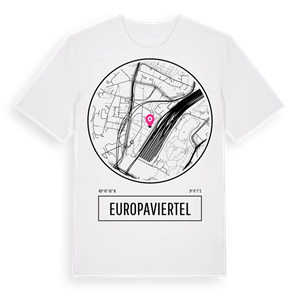 Europaviertel t-shirt – ekologisk bomull t-shirt från Pinshirt
