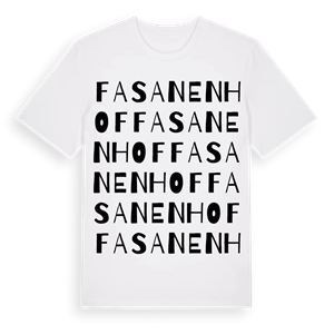 Fasanenhof ordlek t-shirt – ekologisk bomull t-shirt från Pinshirt