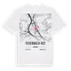 Feuerbach-Ost karta t-shirt