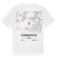 Feuerbacher Tal karta t-shirt