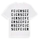 Feuersee ordlek t-shirt