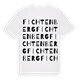 Fichtenberg ordlek t-shirt