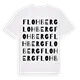 Flohberg ordlek t-shirt