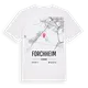Forchheim karta t-shirt