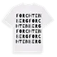 Forchtenberg ordlek t-shirt