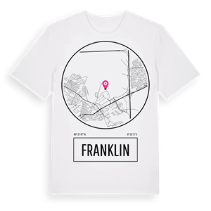 Franklin t-shirt – ekologisk bomull t-shirt från Pinshirt