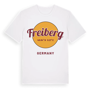 Freiberg cirkel t-shirt – ekologisk bomull t-shirt från Pinshirt