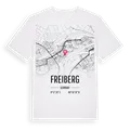 Freiberg karta t-shirt