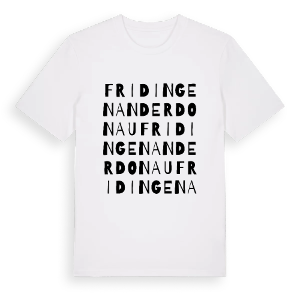 Fridingen an der Donau ordlek t-shirt – ekologisk bomull t-shirt från Pinshirt