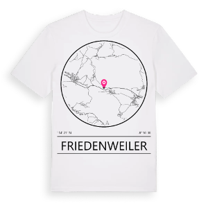 Friedenweiler t-shirt – ekologisk bomull t-shirt från Pinshirt