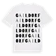Gaildorf ordlek t-shirt