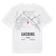 Gaisburg karta t-shirt