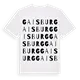 Gaisburg ordlek t-shirt