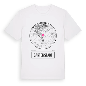 Gartenstadt t-shirt – ekologisk bomull t-shirt från Pinshirt