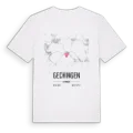 Gechingen karta t-shirt