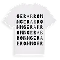 Gerabronn ordlek t-shirt