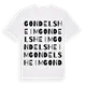 Gondelsheim ordlek t-shirt
