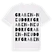 Graben-Neudorf ordlek t-shirt