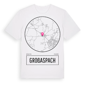 Großaspach t-shirt – ekologisk bomull t-shirt från Pinshirt