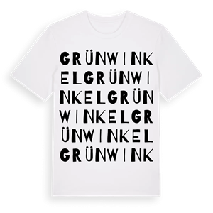 Grünwinkel ordlek t-shirt – ekologisk bomull t-shirt från Pinshirt