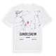 Gundelsheim karta t-shirt