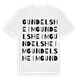 Gundelsheim ordlek t-shirt