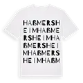Haßmersheim ordlek t-shirt