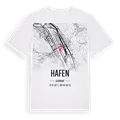 Hafen karta t-shirt
