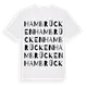 Hambrücken ordlek t-shirt