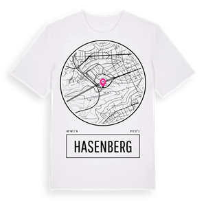 Hasenberg t-shirt – ekologisk bomull t-shirt från Pinshirt