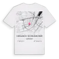 Haslach-Schildacker karta t-shirt