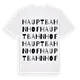 Hauptbahnhof ordlek t-shirt