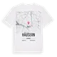 Häusern karta t-shirt