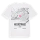 Heerstraße karta t-shirt