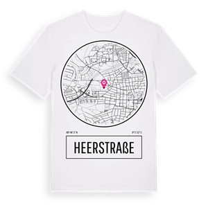Heerstraße t-shirt – ekologisk bomull t-shirt från Pinshirt